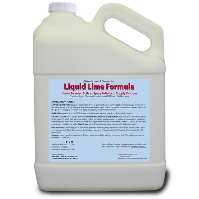 Liquid Lime for Lawn | Natures Lawn and Garden