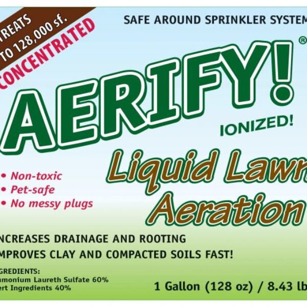 Aerify Concentrat Gallon Label