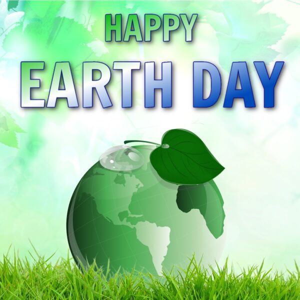 happy earth day from nature's lawn and garden