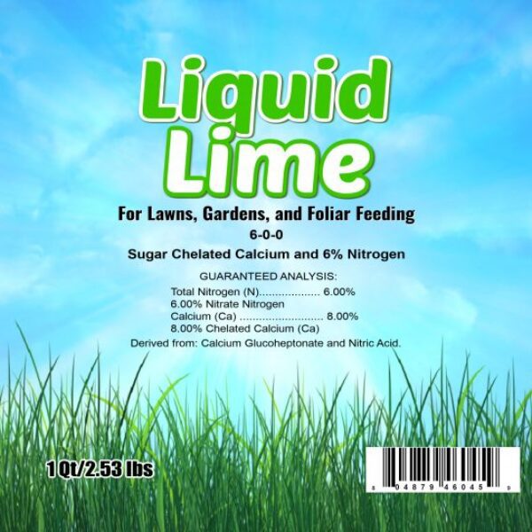 Nature's Lawn Liquid Lime/Calcium Label