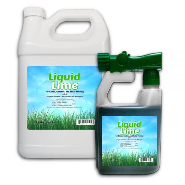 Nature’s Lawn & Garden - Liquid Lime Concentrate Natural Calcium Spray For Acidic Soil, Raise Soil pH For Lawns Houseplants Gardens Potted Plants