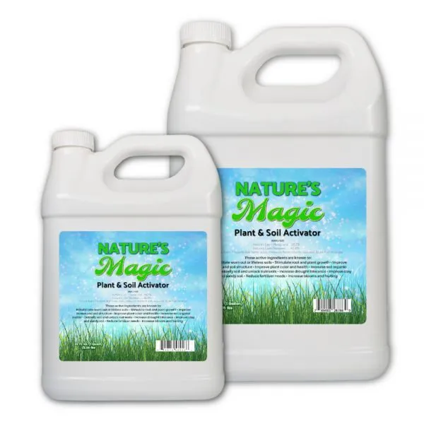 Nature’s Lawn & Garden - Nature’s Magic, All Purpose Universal Plant & Soil Activator, Soil Conditioner, Natural Liquid Kelp & Humic Acid Blend