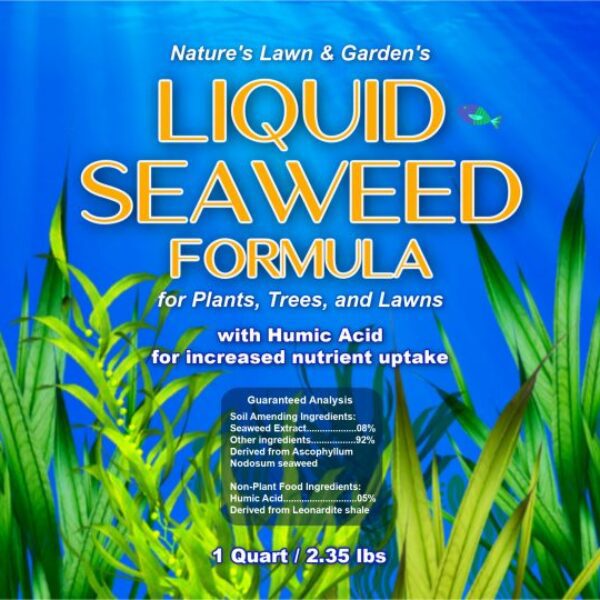 liquid seaweed label