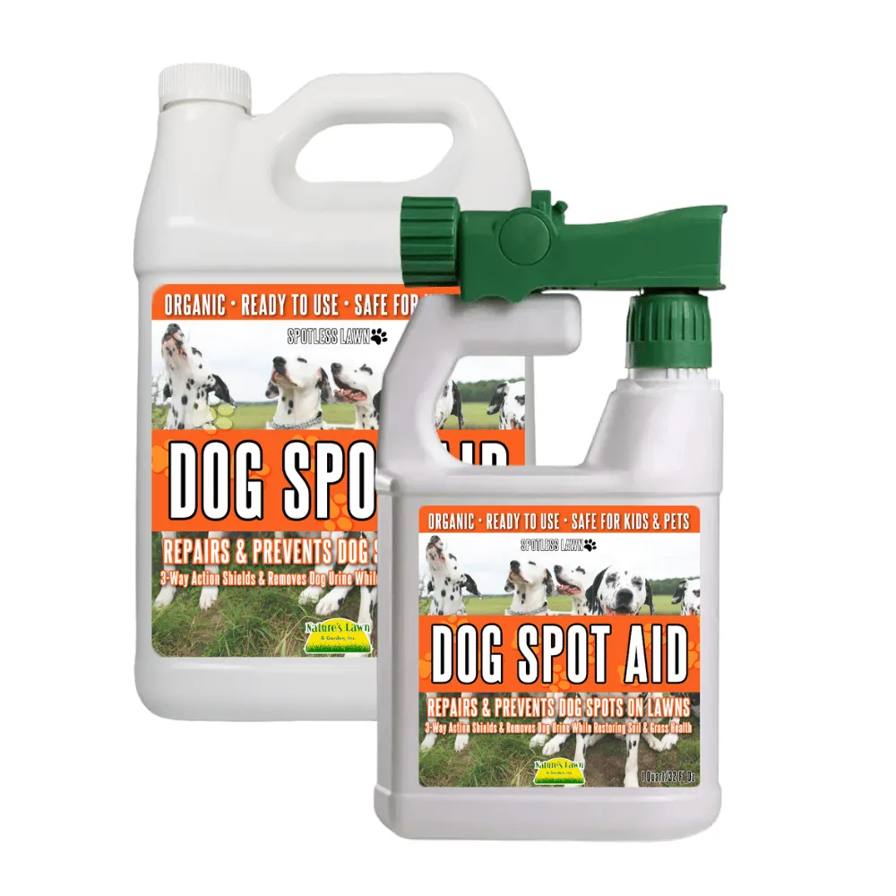 Natural Dog Urine Neutralizer for Lawns Dog Urine Lawn Treatment For Dog Urine on Grass & Fertilizer Burn - Spotless Lawn - Nature's Lawn & Garden