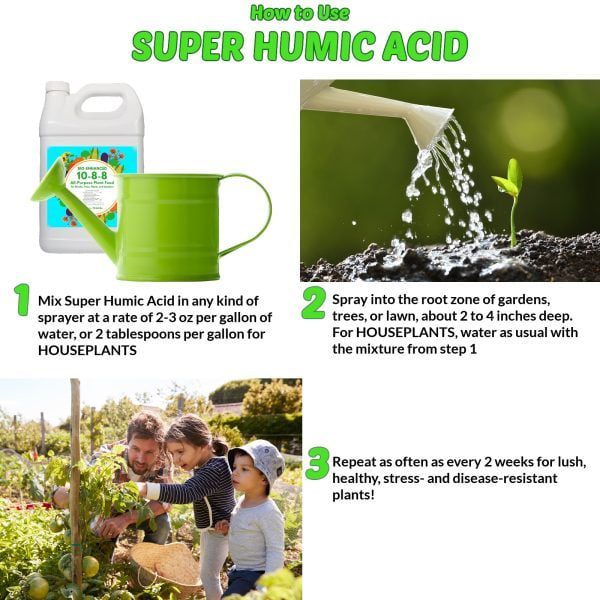 Super Humic Acid How to Use AMZN
